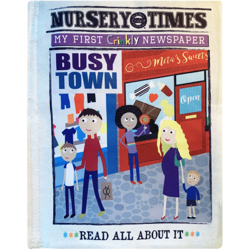 Jo & Nic's Crinkly Cloth Books - Busy Town