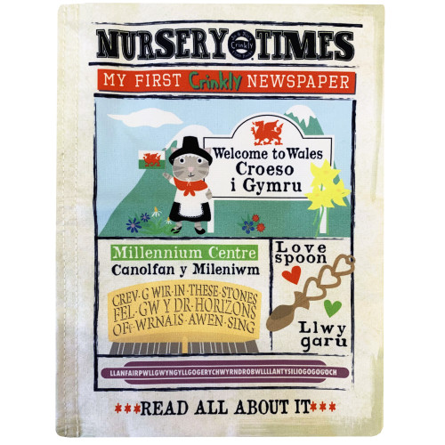 Jo & Nic's Crinkly Cloth Books - Wales