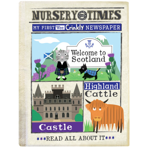 Jo & Nic's Crinkly Cloth Books - Scotland