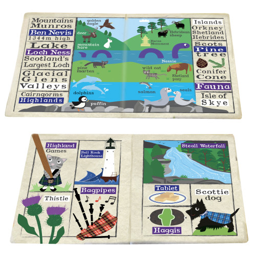 Jo & Nic's Crinkly Cloth Books - Scotland