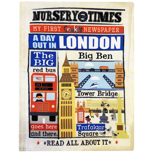 Jo & Nic's Crinkly Cloth Books - London