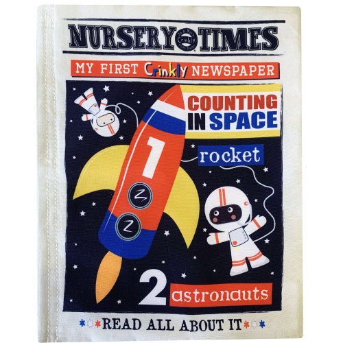 Jo & Nic's Crinkly Cloth Books - Space Count