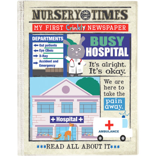 Jo & Nic's Crinkly Cloth Books - Hospital