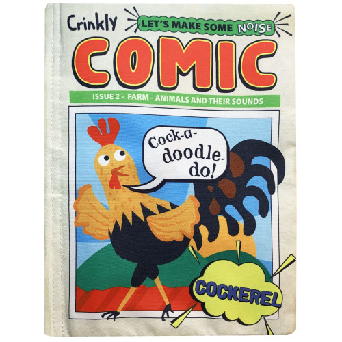 Jo & Nic's Crinkly Cloth Books - Comic 2 Farm