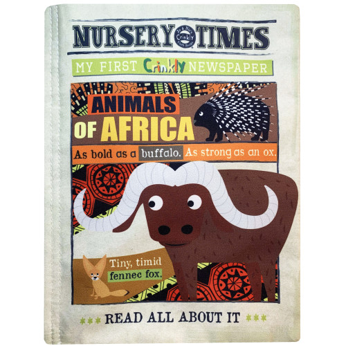 Jo & Nic's Crinkly Cloth Books - African Animals