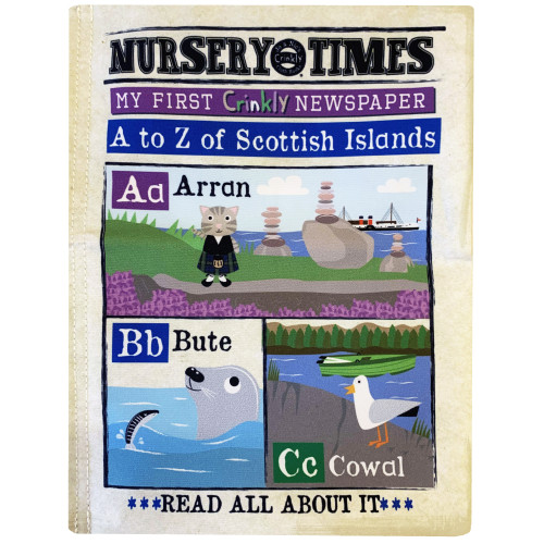 Jo & Nic's Crinkly Cloth Books - Scottish Isles
