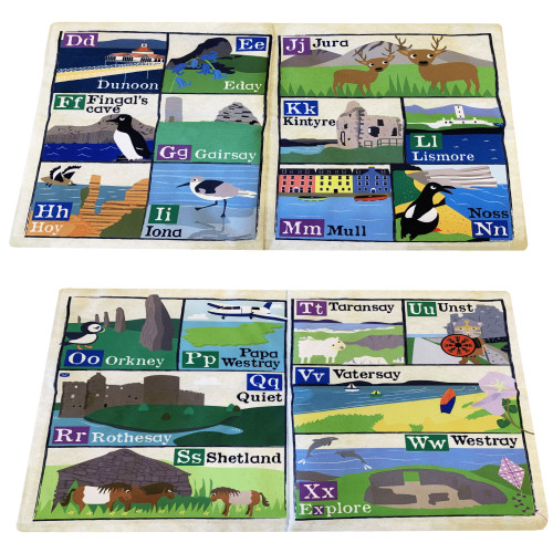 Jo & Nic's Crinkly Cloth Books - Scottish Isles