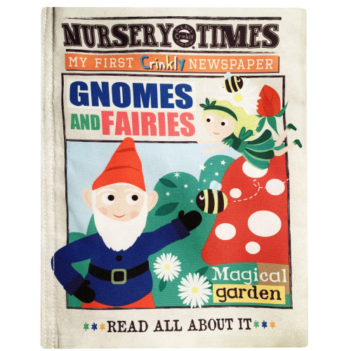 Jo & Nic's Crinkly Cloth Books - Gnomes & Fairies