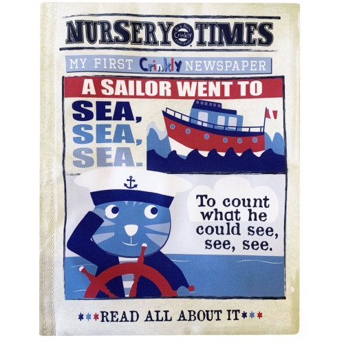 Jo & Nic's Crinkly Cloth Books - Sailor Went To Sea