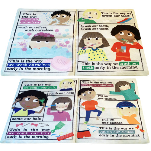 Jo & Nic's Crinkly Cloth Books - Mulberry Bush