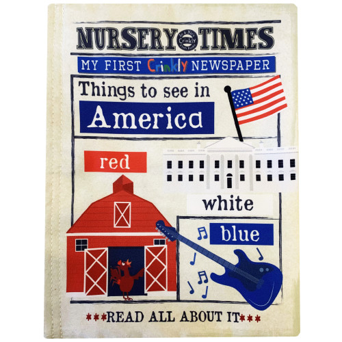 Jo & Nic's Crinkly Cloth Books - America: USA