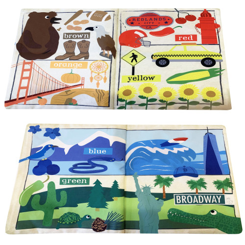 Jo & Nic's Crinkly Cloth Books - America: USA