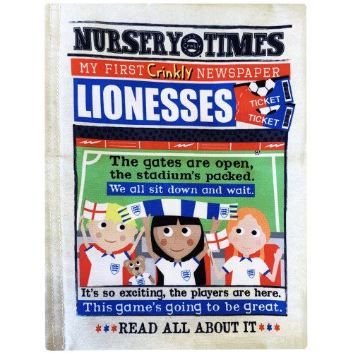 Jo & Nic's Crinkly Cloth Books - Lionesses