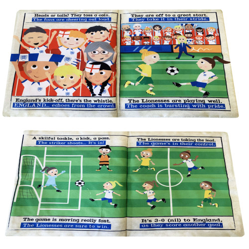 Jo & Nic's Crinkly Cloth Books - Lionesses