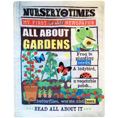 Jo & Nic's Crinkly Cloth Books - All About Gardens