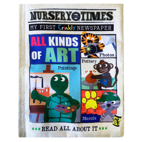 Jo & Nic's Crinkly Cloth Books - All Kinds Of Art