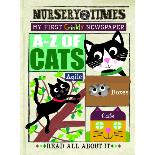 Jo & Nic's Crinkly Cloth Books - A-Z of Cats