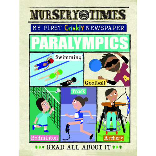 Jo & Nic's Crinkly Cloth Books - Paralympics