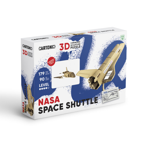 Cartonic 3D Sculpture Puzzle - NASA Space Shuttle