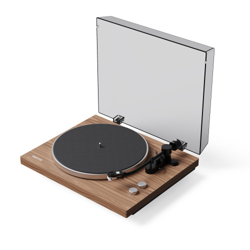 Kanto OBI3 (Gen.2) Turntable with Bluetooth 5.3, Preamp, and Pitch Control - Matte White