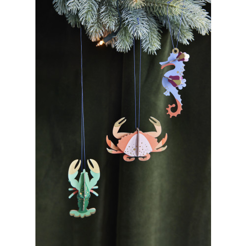 Studio Roof Ornament - Lucky Charm Seahorse