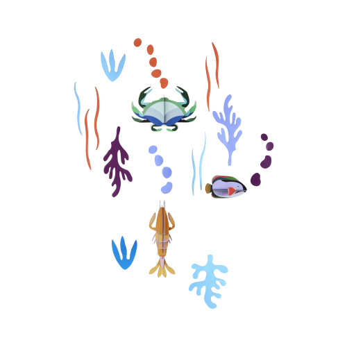 Studio Roof Wall of Curiosities Set - Ocean's Tale Trio