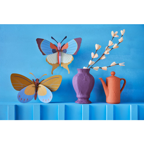 X) Studio Roof Insect (L) - Ochre Costa Butterfly