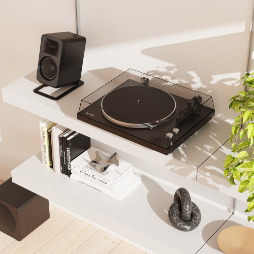 Kanto OBI3 (Gen.2) Turntable with Bluetooth 5.3, Preamp, and Pitch Control - Matte Black