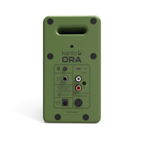 Kanto ORA 100w Powered Reference Desktop Speakers with Bluetooth (Moss)