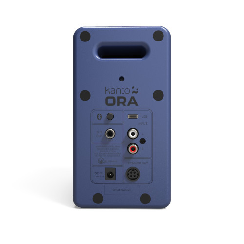 Kanto ORA 100w Powered Reference Desktop Speakers with Bluetooth (Indigo)