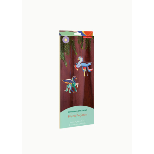 X) Studio Roof Christmas Ornament Set - Flying Pegasus