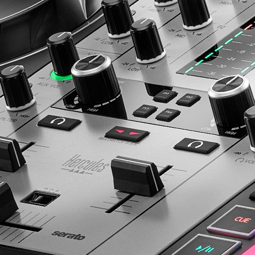 Hercules DJ Control Inpulse 500 (Silver) inc.Case