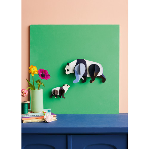 Studio Roof Wild Animals - Panda Family