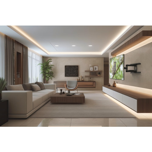 Kanto Mounts PDX650 Full Motion TV Wall Mount for 37-inch to 75-inch TVs - Black