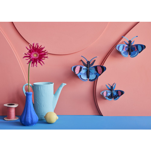 X)Studio Roof Insects - Peacock Butterflies set of 3