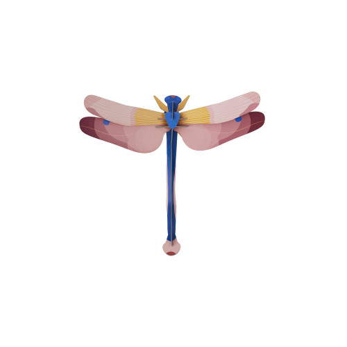 Studio Roof Insect (L) - Pink Dragonfly