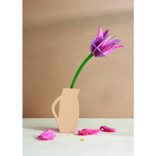 Studio Roof Everlasting Flower (L) - Pink Tulip