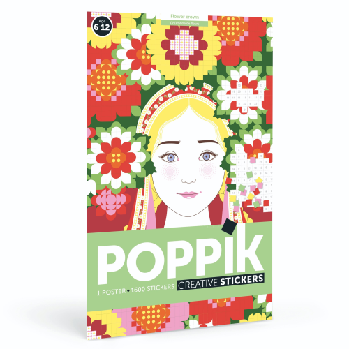 Poppik Creative Sticker Poster - Flower Crown