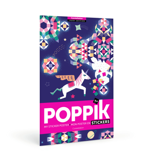 Poppik Creative Sticker Poster - Constellation