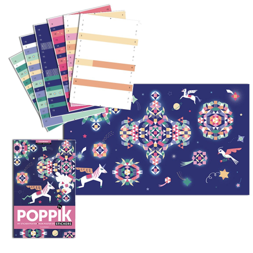 Poppik Creative Sticker Poster - Constellation
