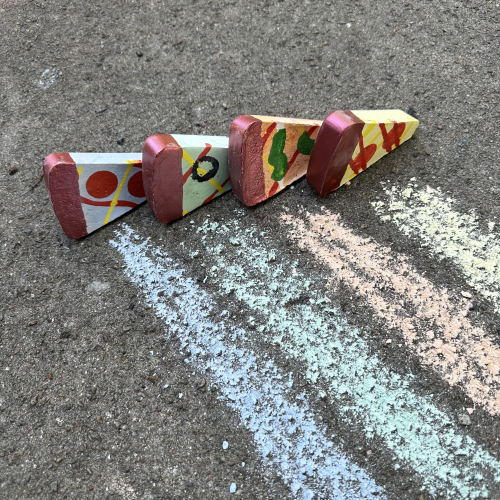 Twee Handmade Sidewalk Chalk - Uncommon Pizza