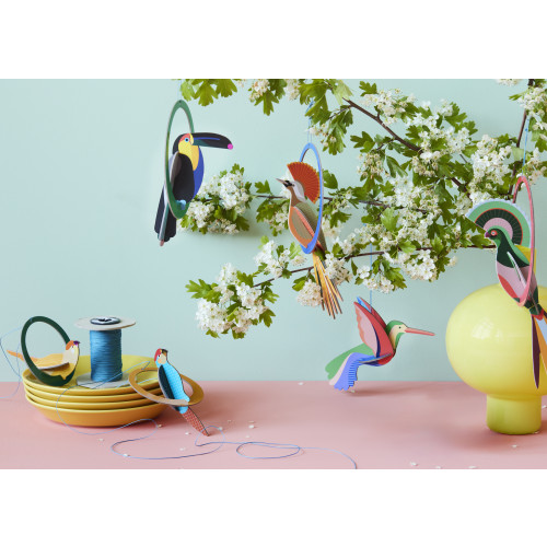 Studio Roof 3D Pop Out Card Crowned Obi