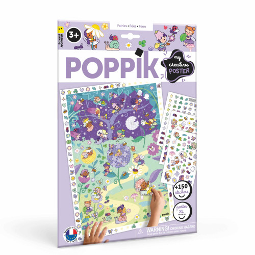 Poppik Creative Sticker Poster - Fairies
