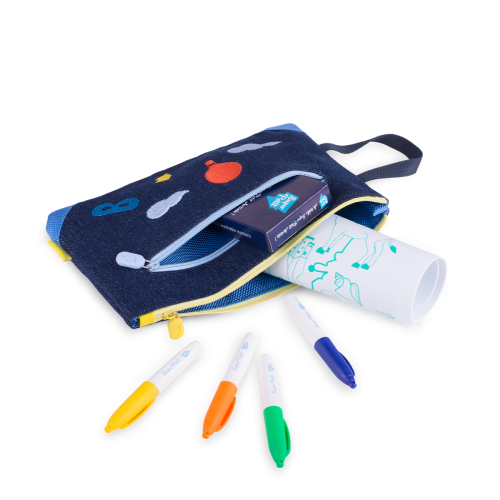 Super Petit Mat Pouch / Pencil Case - Sky