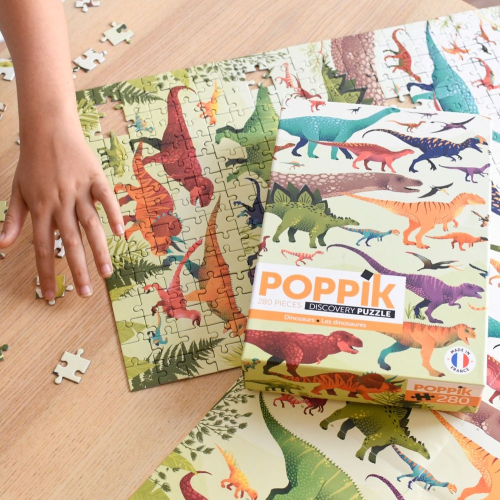 Poppik Jigsaw Puzzle 285pc - Dinosaurs
