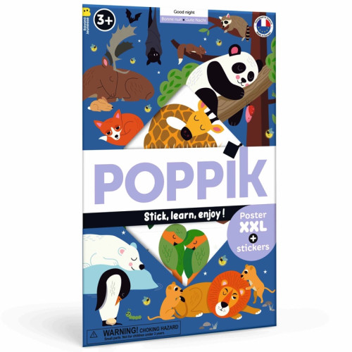 Poppik Discovery Sticker Poster - Good Night