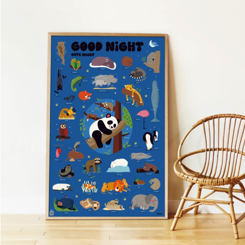 Poppik Discovery Sticker Poster - Good Night