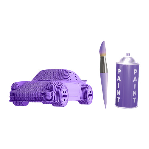 Cartonic 3D Sculpture Puzzle Porsche 911