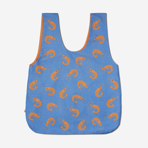 Don Fisher Tote Bag Prawn (Blue)