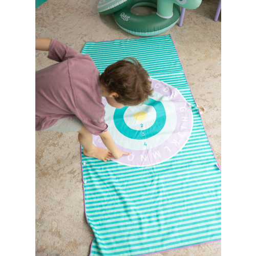 Quut Microfibre Play Towel (M) - Bullseye / Name It
